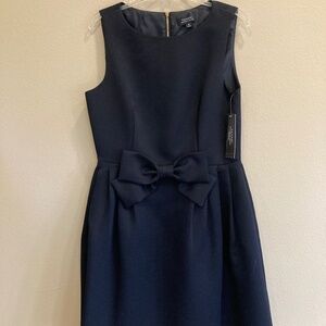 Navy Sleeveless Dress - Tahari